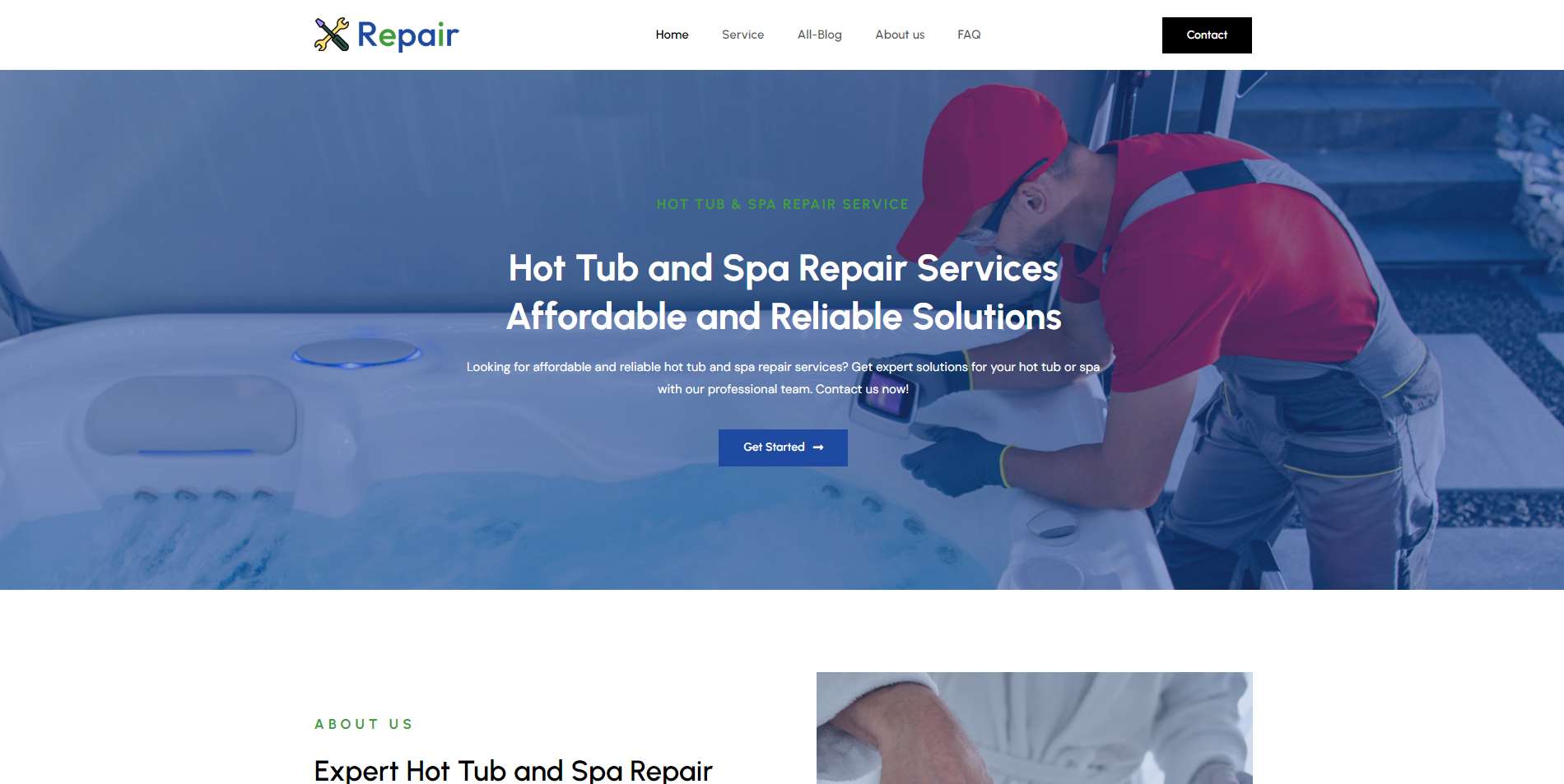 hotTubandSpaRepair.com