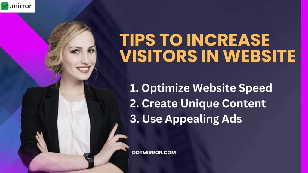 Tips to Increase Visitors in Website 