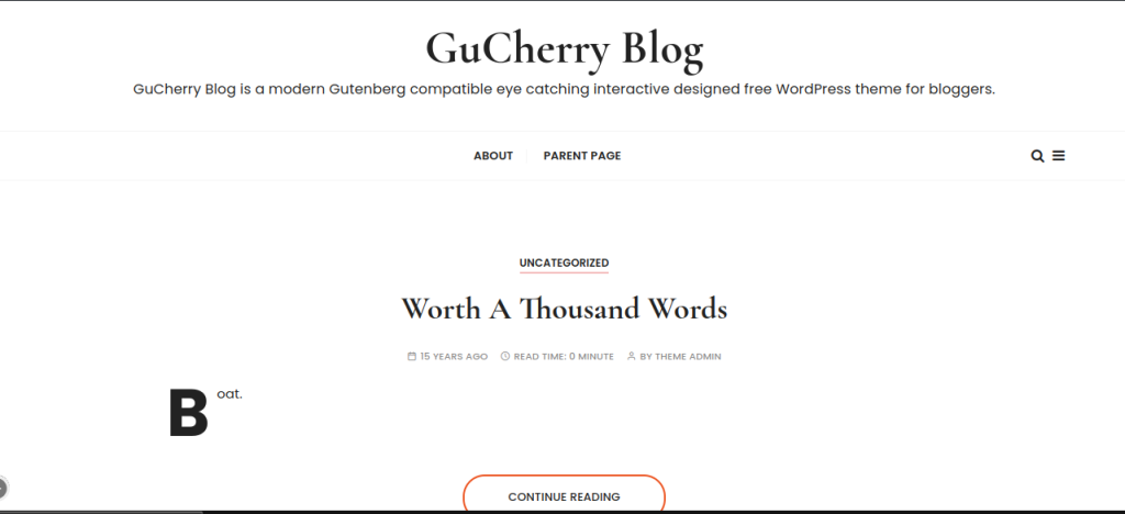 GuCherry Blog