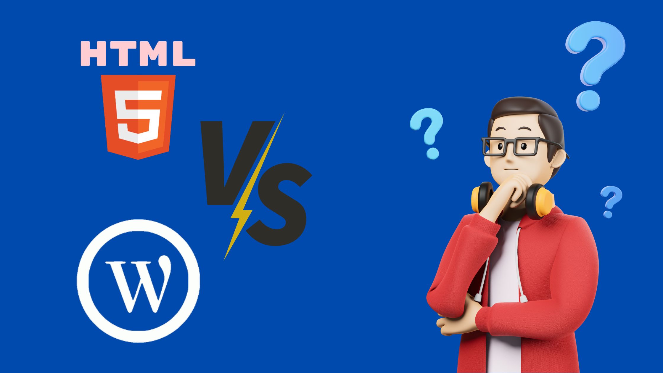 WordPress vs HTML