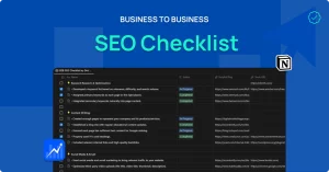 B2B SEO Checklist