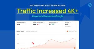 Wikipedia Niche Edit backlinks