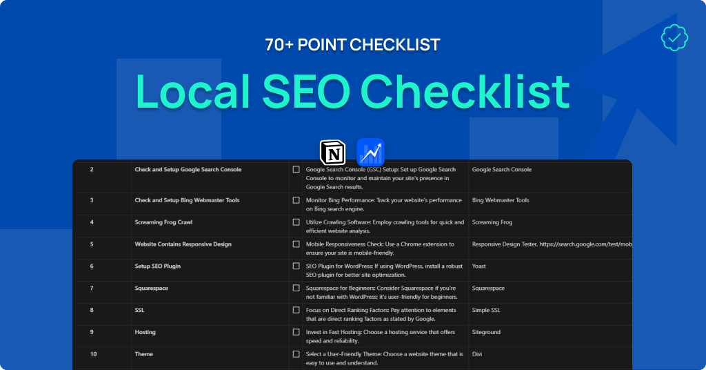 Local SEO Checklist